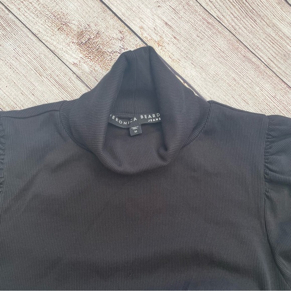 Veronica Beard Black Cedar Turtleneck Size M - Picture 7 of 11
